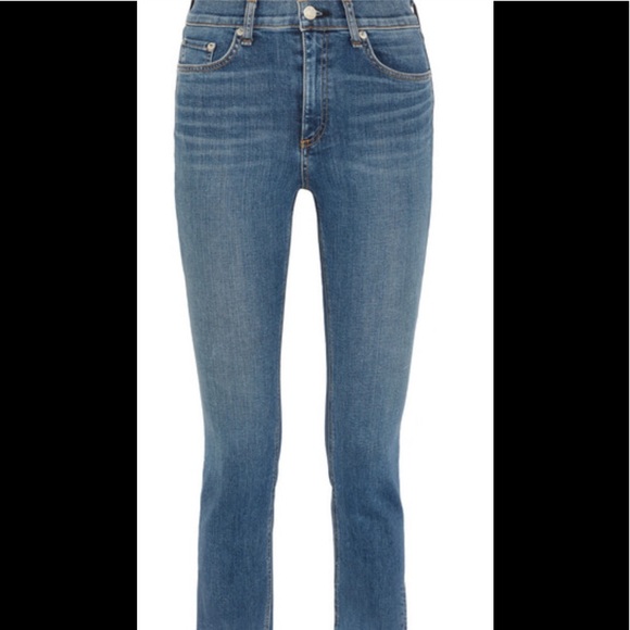 Rag and bone cropped jeans sz 24 - Picture 2 of 10